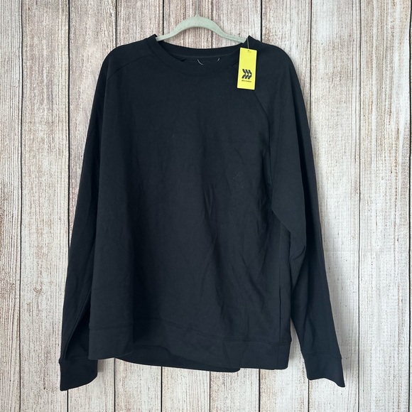 All in Motion Classic Black Long Sleeve Tee - Picture 1 of 2